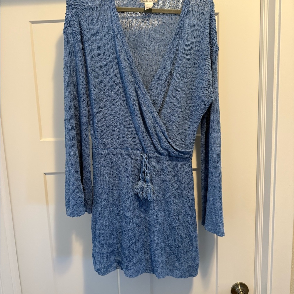 L*Space Light Blue Knit Top